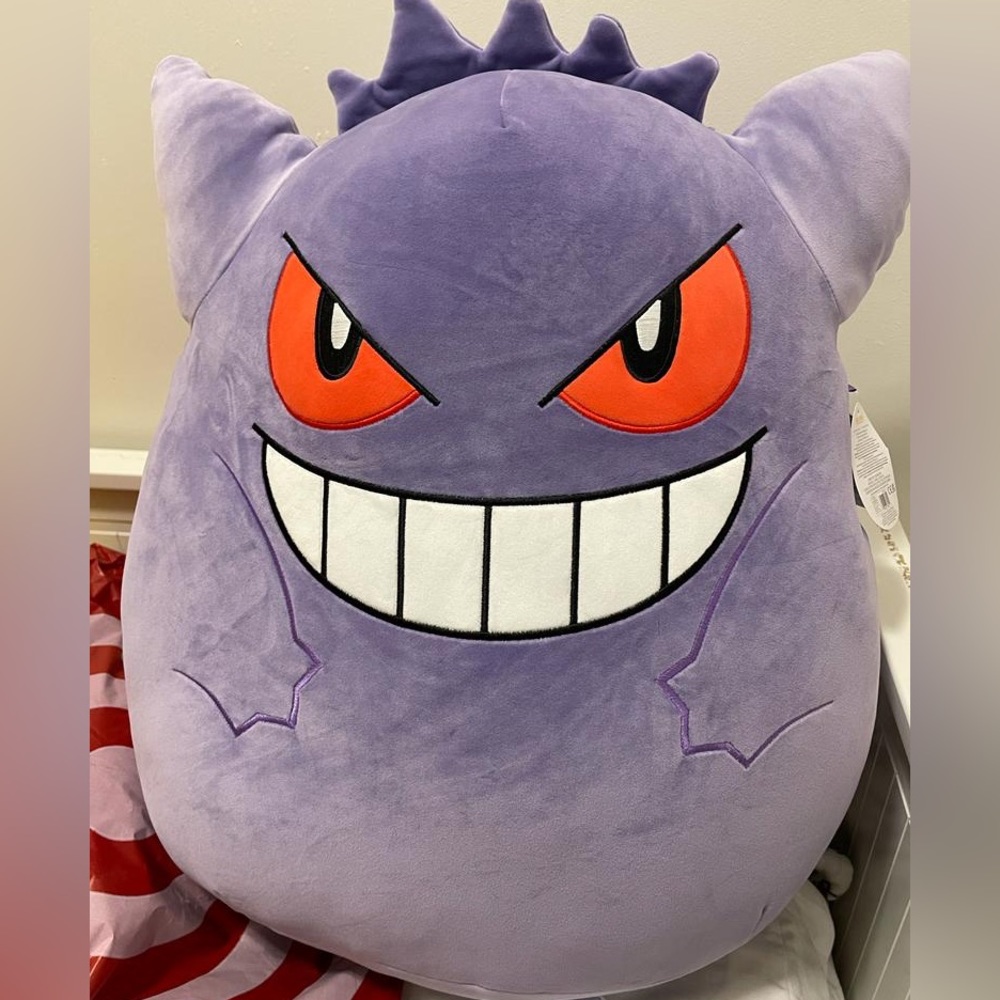 BRAND NEW RARE GENGAR Squishmallow! 20 in, 🤩🤩